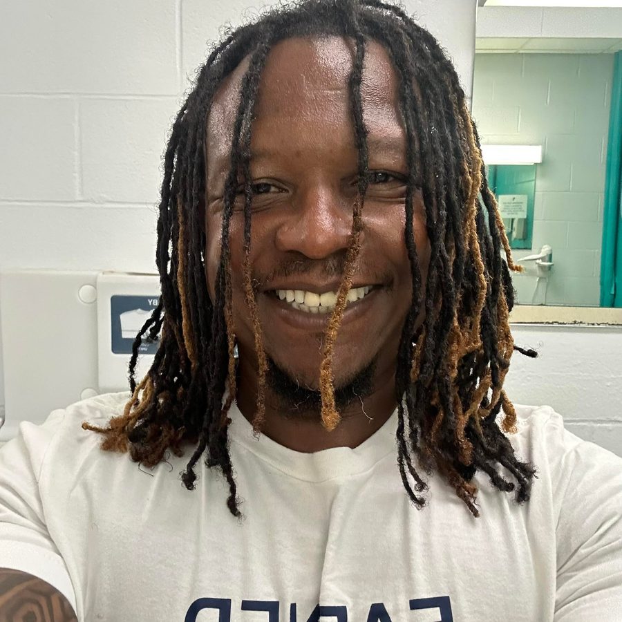 Coach Keith in GLAD gear
